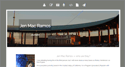Desktop Screenshot of jenmacramos.com
