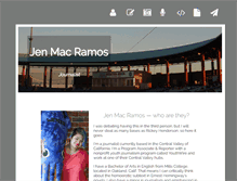 Tablet Screenshot of jenmacramos.com